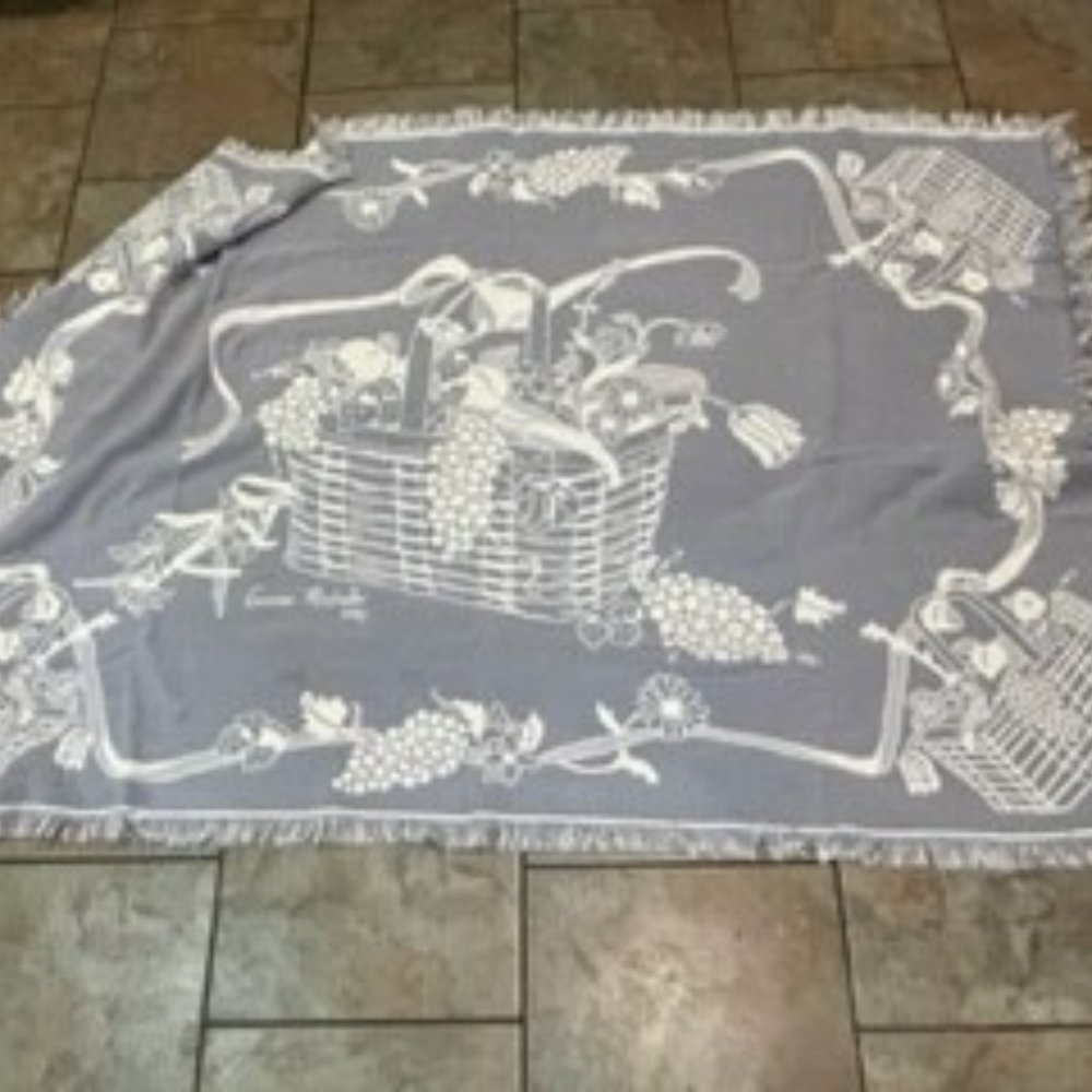 Blue and White blanket
